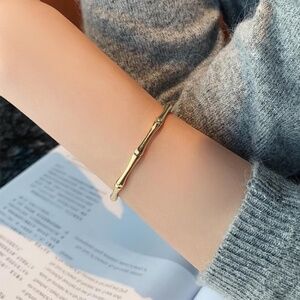 Beautiful Bamboo Bangle, Cuff Bangle